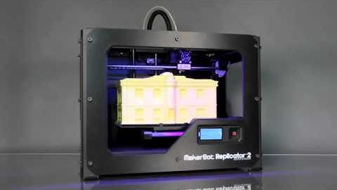 The MakerBot Replicator 2   Nasıl Çalışır