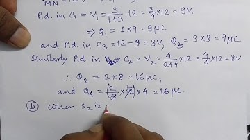 Capacitor (Class 12)/JEE level Problem solving by Subhasish Das. Class 8, 9, 10, 11,12 with JEE/NEET