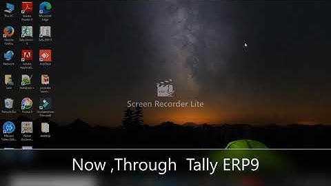 How to open tally in developer mode through Tally Developer and Tally ERP9
