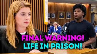 Judge Raquel West Issues a FINAL Warning: Violate Probation, Face LIFE Behind Bars!