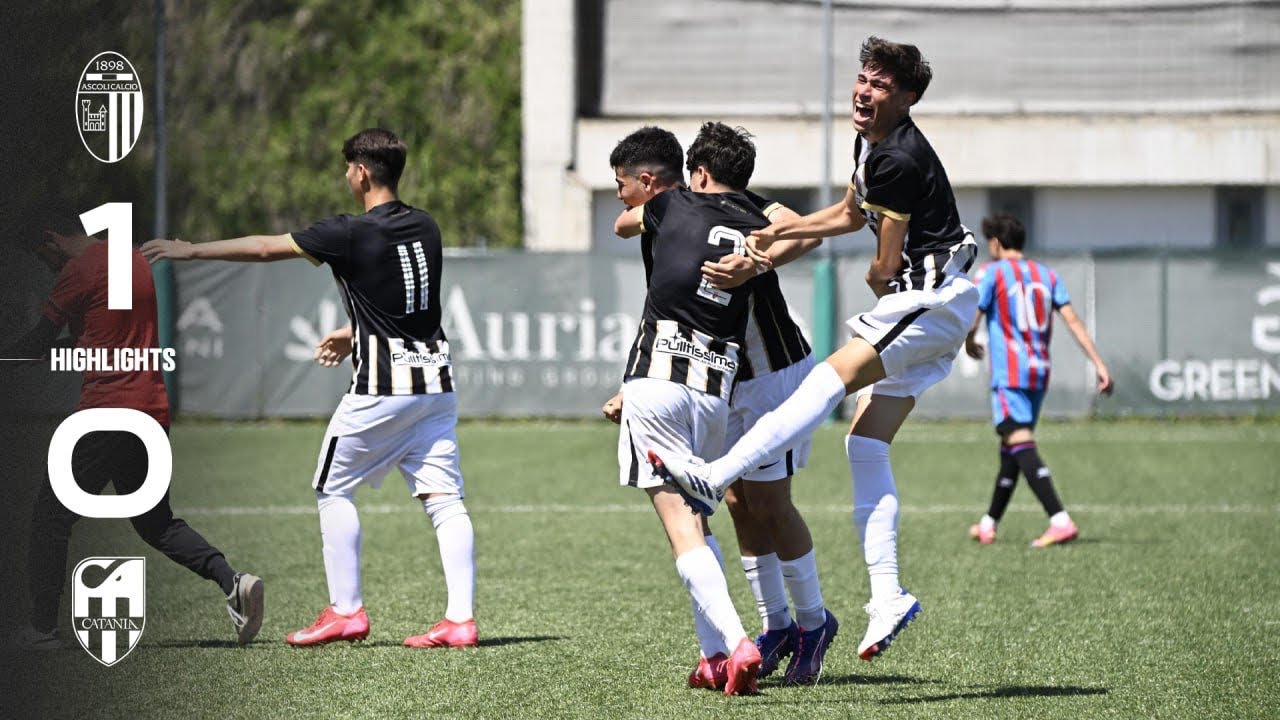 Highlights Ascoli-Catania 1-0 | Playoff Under 15 | Ascoli Calcio