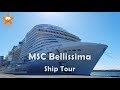 MSC Bellissima Ship Tour 4k 2019 #BeautyAtSea