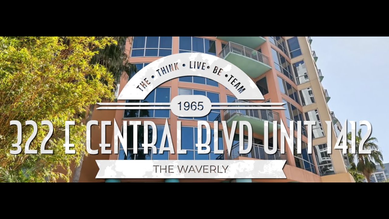 322 E Central Blvd Unit 1412, Orlando, FL 32801 | Downtown Orlando condo home for sale | O6318943