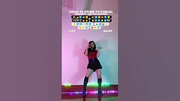 TUTORIAL JISOO FLOWER 꽃 Dance Tutorial Mirrored And 75 Slowed 
