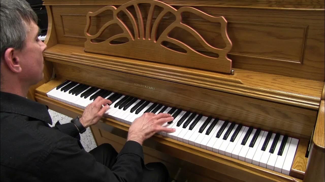 HOBART M CABLE UPRIGHT PIANO YouTube