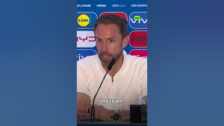Southgate on having cups thrown at him after poor England display
