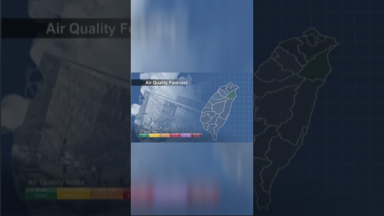 Today's air quality forecast