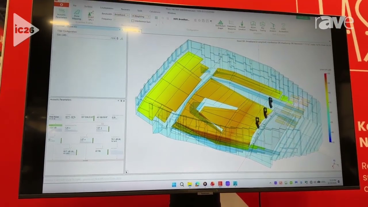 InfoComm 2026: AFMG Technologies GmbH Explains EASE Software Real-Time Acoustic Simulation