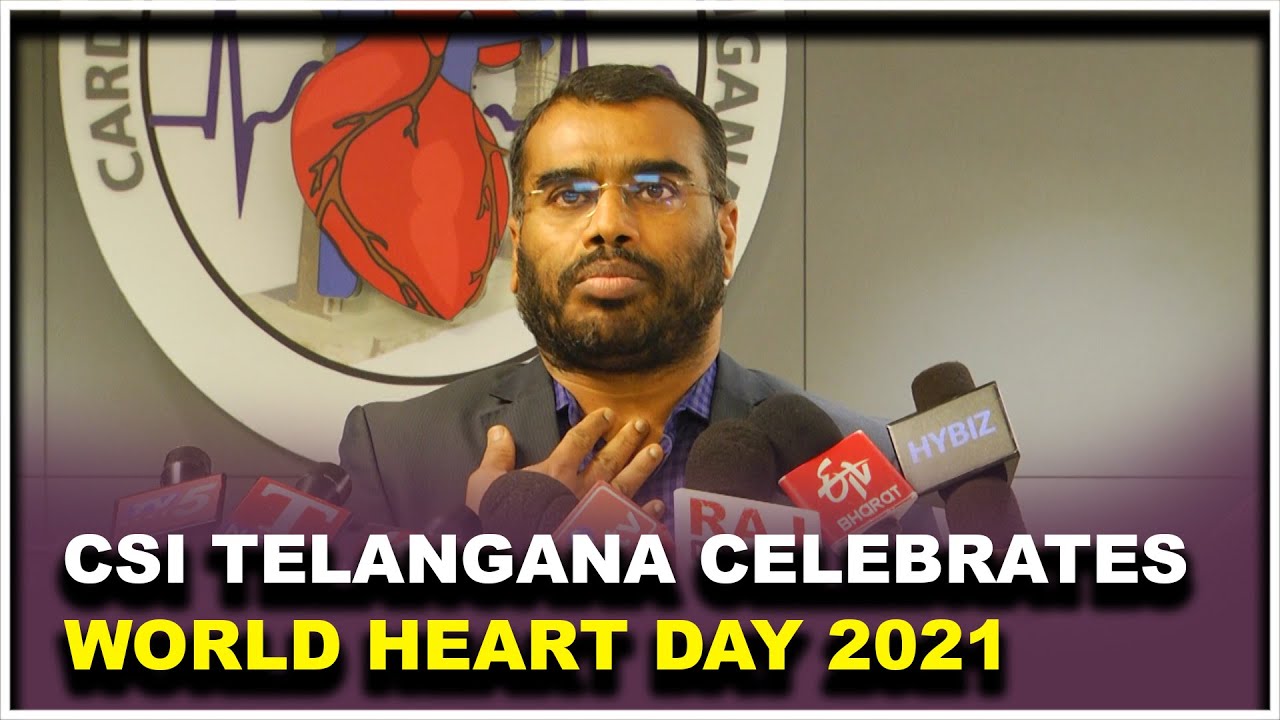 Dr Sridhar Reddy Peddi At CSI World Heart Day Celebration 2021 Hybiz 