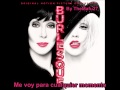 Burlesque Soundtrack - A Guy What Takes His Time (Traducida Christina Aguilera Sub-Esp)