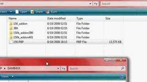 Install Kernel 1.50 on Fat PSP