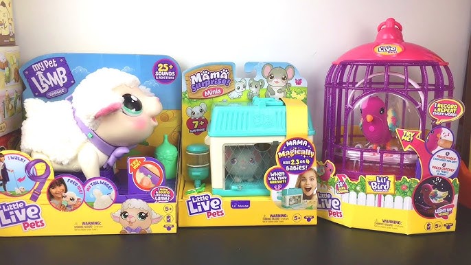 LITTLE LIVE PETS Mama Surprise MINIS La Famille s'agrandit avec un