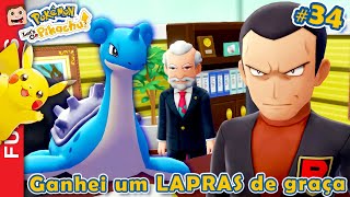 Pokémon: Let's Go #36 ⚡️ Ganhei o poder da MEGA EVOLUÇÃO! Veja como usar  durante a batalha! 