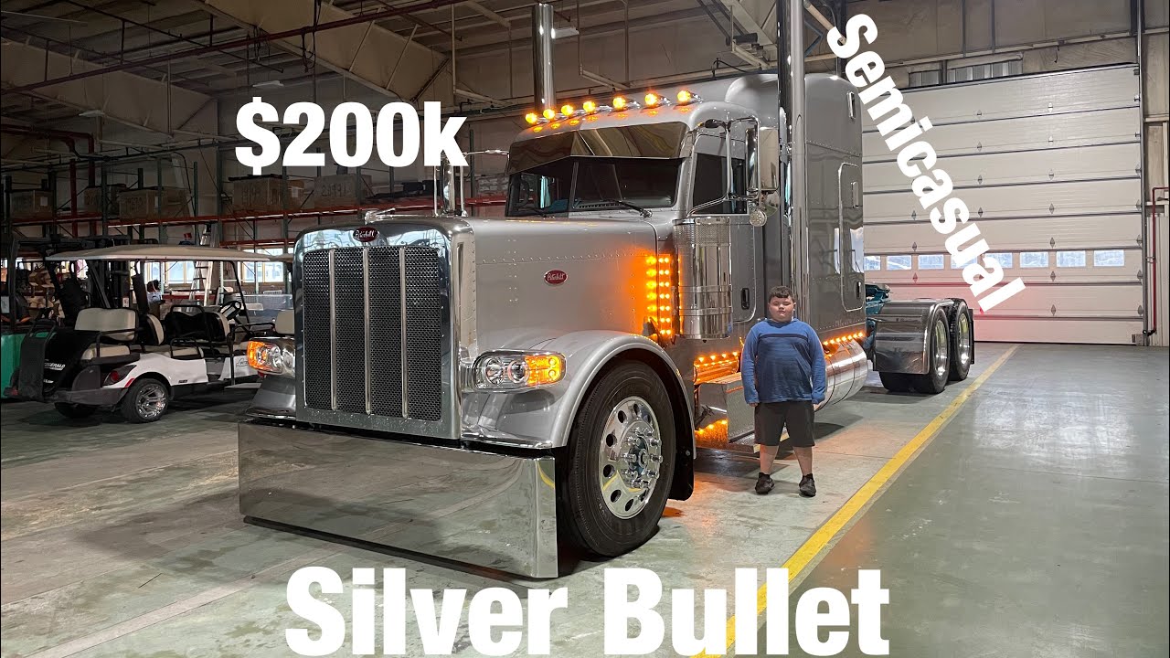 Brax and I go truck shopping, We ended up in a FITZGERALD peterbilt!!!