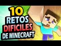 💀 10 Retos Difíciles Que NO Podrías Lograr en Minecraft!!