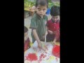 BUBBLE WRAP PAINTING