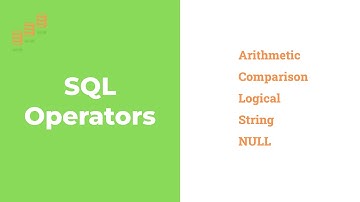 SQL Operators | Operators in SQL with Examples | SQL Tutorial #SQL_Operators