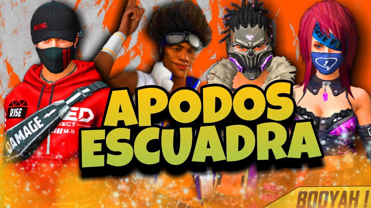 Nombres Para Escuadras De Free Fire