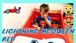 Lightning McQueen Bed ASSEMBLY and play (Flash McQueen)
