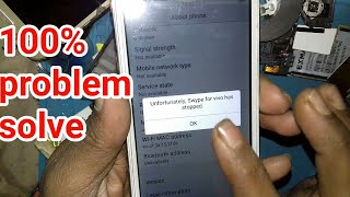 unfortnunately,swype for vivo has stopped//unfortunately settings has stopped solution.