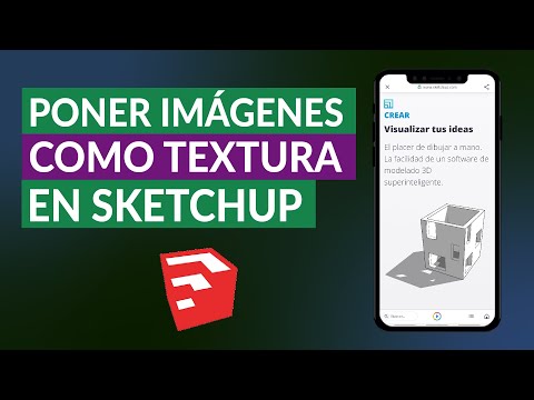 Cómo Convertir y Poner una Imagen como Textura en Google Sketchup - Paso a paso