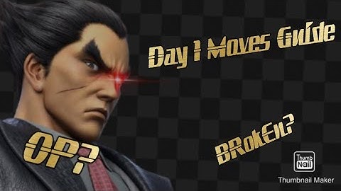 Kazuya all moves guide! / How to Kazuya - Super Smash Bros Ultimate