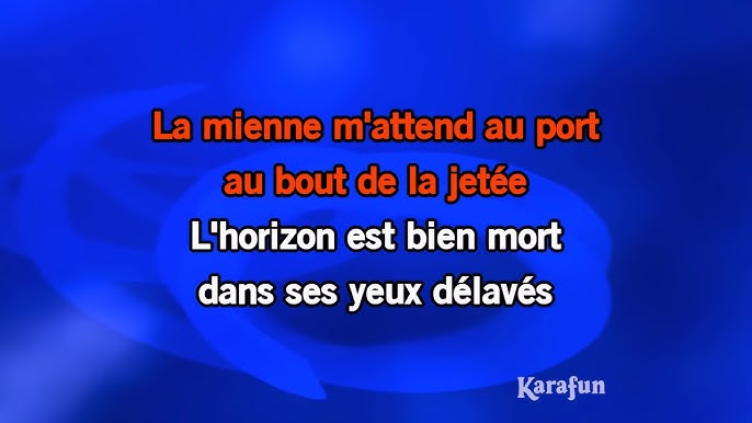 Karaoké Morgane de toi - Renaud * - YouTube
