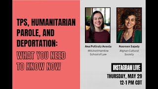 TPS, Humanitarian Parole and Deportation impacting Afghans and Venezuelans: What you need to know