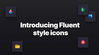 Fluent Icons: New Design Style in Icons8 Library