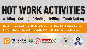 Hot Work Safety | Welding, Cutting, Grinding | Hot Work Hazards and Control Measures