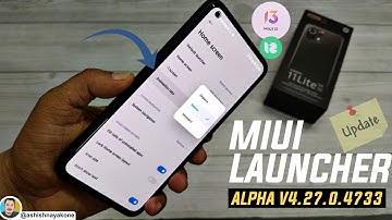 How to install MIUI ALPHA LAUNCHER? | New Update | MIUI Alpha Launcher Update V4.27.0.4733-04271903|