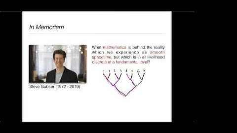 Monika Schleier Smith Lecture 2 on Quantum Gravity in the Lab