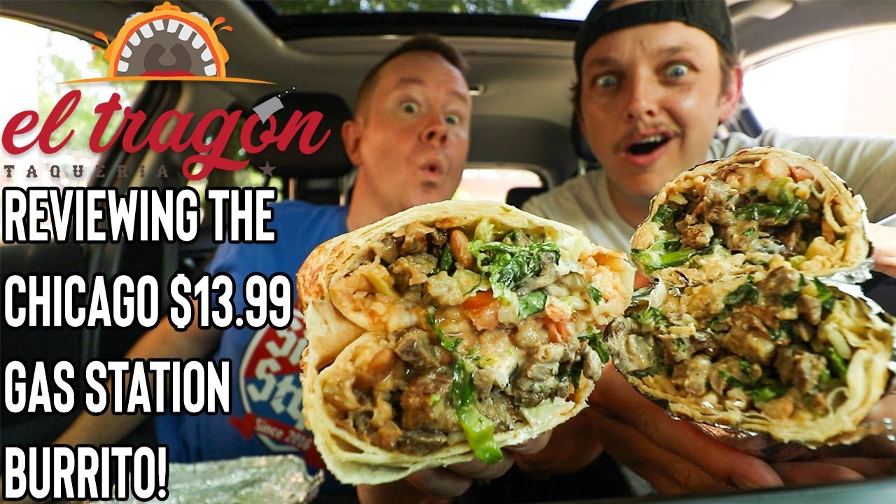The Top Chicago Gas Station Burrito | El Tragon Taqueria