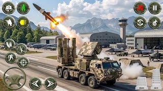 US Military Truck Cargo Game-Military zone hit by plane screenshot 3
