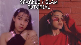 Aesthetic SPARKLE/GLAM  Tutorial || IOS/ANDROID screenshot 5