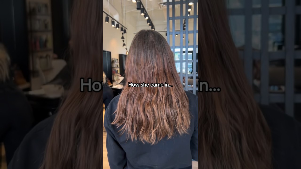 Witness the magic of VoMor Tape-In Extensions in action! 