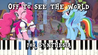 MLP The Movie - Off To See The World for Synthesia [Piano Cover]