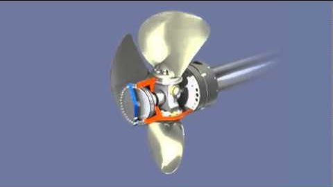 Variable Pitch Propeller for Ships 4 Blades Adjustable