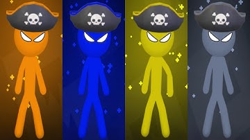 Caribbean Stickman Funny Minigames - Stickman Party 1 2 3 4 Player 2023 Gameplay Walkthrough Android