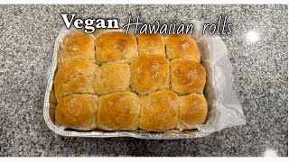 Vegan Hawaiian rolls | HOMEMADE