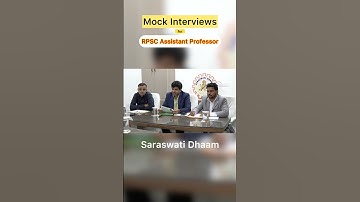 Mock Interviews, RPSC Assistant Professor 2025 || #motivation #dr_kapil_dhawan #assistantprofessor