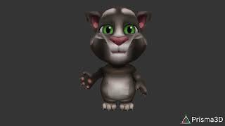 My Talking Tom All Animations On Prisma3D