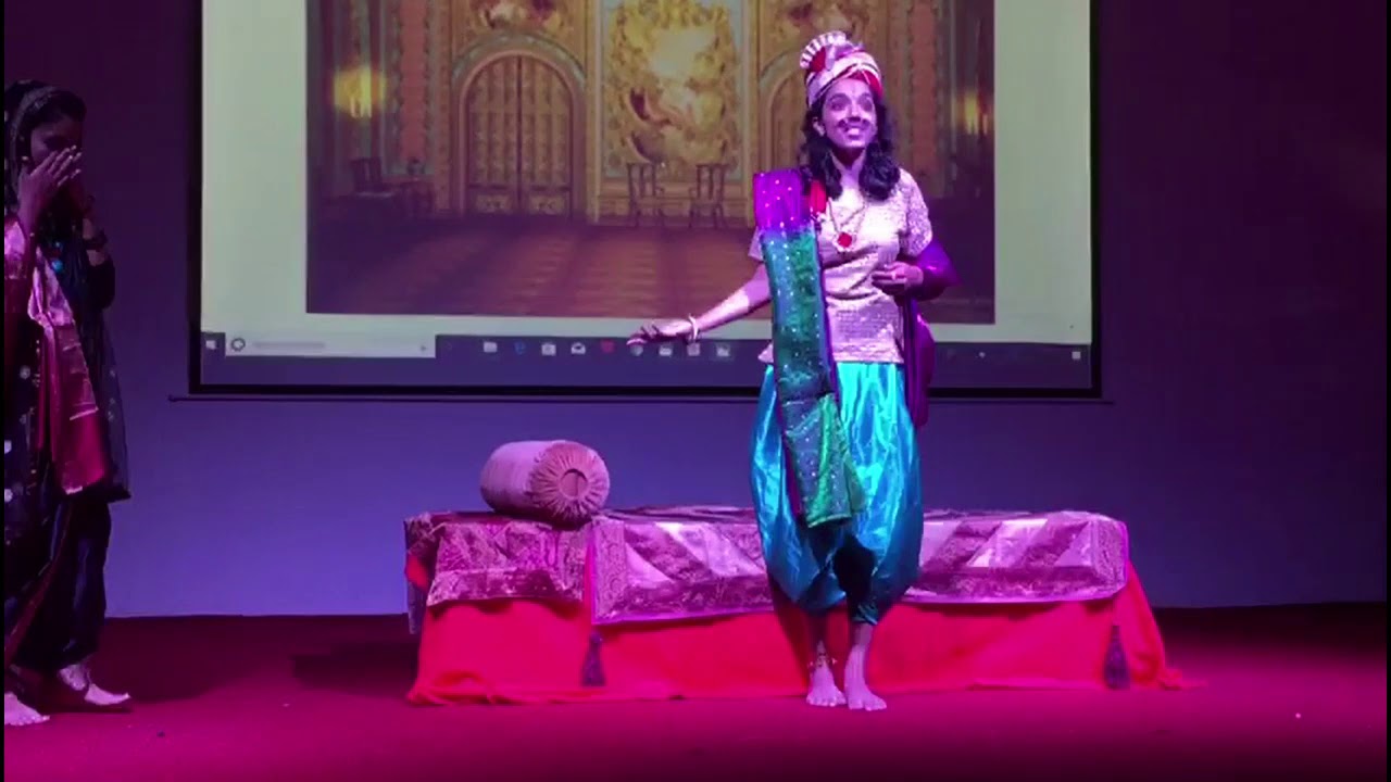 Yayati  english drama  in memory of Girish karnad  emea college  english dept  first prize