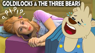 GOLDILOCKS & 3 BEARS English Fairy Tales & Kids Stories