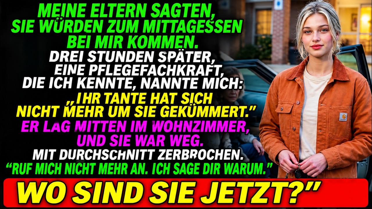Ich dachte, ich würde meine Großmutter an diesem Tag einfach aus einem Pflegeheim abholen, in das meine Eltern sie ohne mein Wissen gebracht hatten. Sie weinte nicht, als sie mich sah. Sie stieg...