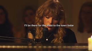 New Years Day Live Lyrics- Taylor Swift