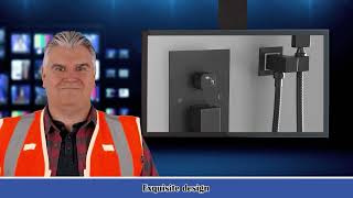 Elevate Your Shower Experience: Embrace Luxury with a Matte Black High Pressure Shower Set