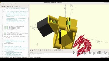 Modular slider designed in Openscad