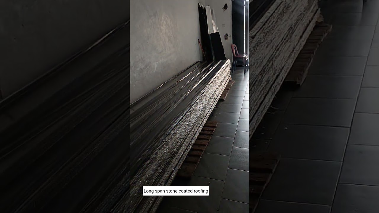Reliable Long Span Stone Coated Roofing Sheet