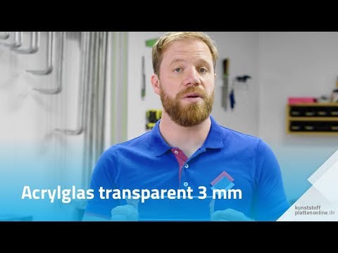 Video: Transparentes Plexiglas: Wie Macht Man Acrylglas Transparent? Platten 3-5 Mm Und Andere Formate Auf Dem Tisch